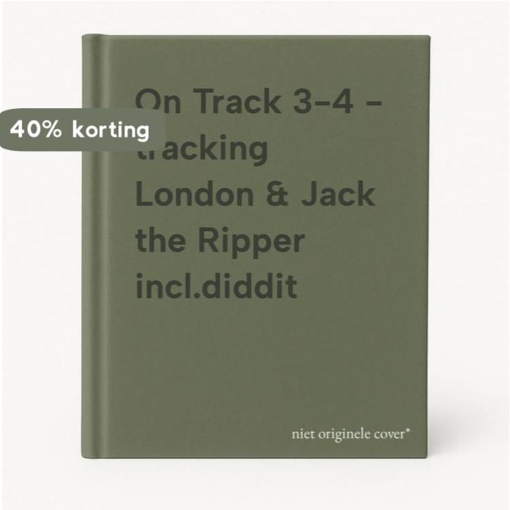 On Track 3-4 - tracking London & Jack the Ripper incl.diddit, Boeken, Schoolboeken, Gelezen, Verzenden
