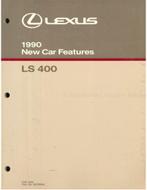 1990 LEXUS LS 400 NIEUWE AUTO FUNCTIES ENGELS, Auto diversen