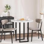 vidaXL Tafelblad Wit 80 x 80 x 1.5 cm Bewerkt hout, Huis en Inrichting, Verzenden, Nieuw