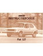 1977 FIAT 127 INSTRUCTIEBOEKJE NEDERLANDS, Ophalen of Verzenden