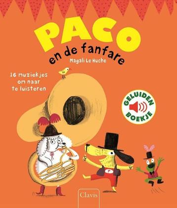 Boek: Geluidenboekjes - Paco en de fanfare (z.g.a.n.)