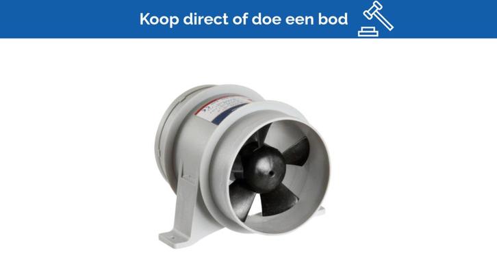 Bieden: Osculati Marine Ventilator 12V In-Line 6M3 - 1617430, Watersport en Boten, Bootonderdelen, Ophalen of Verzenden
