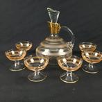 West Germany - Drankservies voor 6 (7) - Glas - ensemble, Antiek en Kunst