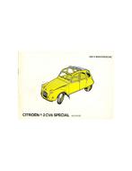 1985 CITROEN 2CV6 SPECIAL INSTRUCTIEBOEKJE ITALIAANS