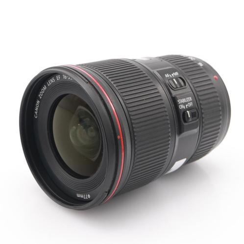 Canon EF 16-35mm F/4 L IS USM occasion, Audio, Tv en Foto, Foto | Lenzen en Objectieven, Zo goed als nieuw, Verzenden