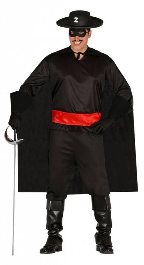 Zorro Kostuum, Kleding | Heren, Carnavalskleding en Feestkleding, Nieuw, Verzenden
