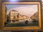 Karl Kaufman (1843-1902/05) - Veduta del Canal grande di, Antiek en Kunst