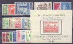 Belgique 1950/1951 - 2 collections complètes annuelles avec