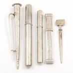 19e eeuw - Weefnaald, Priem, Breipenschede & Naaldenkokers -