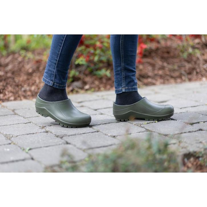 Tuinklomp nora pu-clog mt. 43 olive/olive - kerbl, Tuin en Terras, Werkkleding, Nieuw