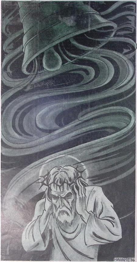 Spotprent over de luidende klokken voor Hitlers verkiezi..., Antiek en Kunst, Kunst | Litho's en Zeefdrukken, Verzenden