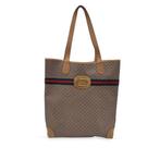 Gucci - Vintage Beige GG Monogram Canvas Shopping Bag, Handtassen en Accessoires, Tassen | Damestassen, Nieuw