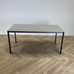 Ahrend kantinetafel 160x80 cm, grijs - antraciet, Gebruikt, Bureau