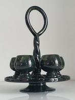 Rzymski kabaret w stylu Art Deco - Drinkservies - Serpentyn, Antiek en Kunst