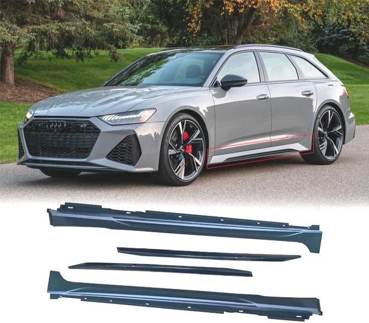 BAS DE CAISSE AUDI A6 19-24 LOOK RS6, Auto-onderdelen, Carrosserie, Verzenden