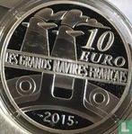 Frankrijk 10 euro 2015 (PROOF) Gironde, Postzegels en Munten, Munten | Europa | Euromunten, Verzenden, Goud, Frankrijk, 10 euro
