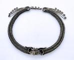 Oude tribale halsketen van Miao of Dong - Zilver - Chinese
