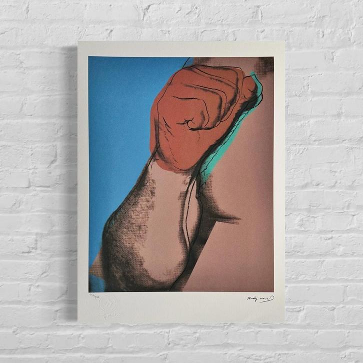 Genummerde Editie ANDY WARHOL Mohamed Ali, Antiek en Kunst, Kunst | Litho's en Zeefdrukken, Verzenden