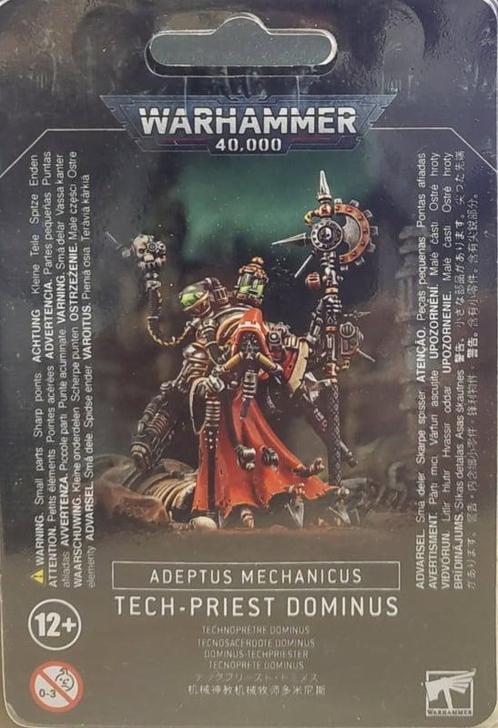 Adeptus Mechanicus Tech-priest Dominus (Warhammer Nieuw), Hobby & Loisirs créatifs, Wargaming, Enlèvement ou Envoi