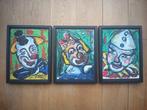 Jan Wolf (1941-2016) Tsjechië - Clowns, Antiek en Kunst