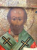 Icoon - Nikolaas de Wonderdoener - Hout