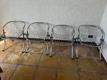 Rima - Gastone Rinaldi - Chaise (4) - Lynn - Acier beschikbaar voor biedingen