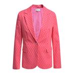 Milano Italy • rood roze blazer poppy print • 36, Kleding | Dames, Verzenden, Nieuw