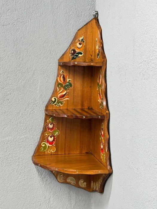 Wandtafel - Hout - hoek wandconsole, Antiquités & Art, Art | Objets design