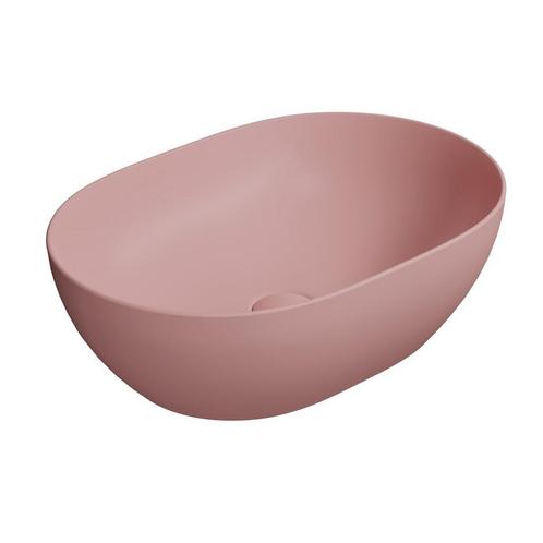 Keramische Opbouw Waskom Sapho Pura 50x35 Mat Roze, Doe-het-zelf en Bouw, Sanitair, Overige typen, Nieuw, Ophalen of Verzenden