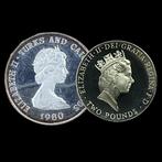 Verenigd Koninkrijk. 1980 Silver Proof 5 Crowns / 1996