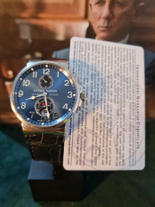 Ulysse Nardin - Maxi Marine Chronometer blue dial - 263-66 -, Handtassen en Accessoires, Horloges | Heren