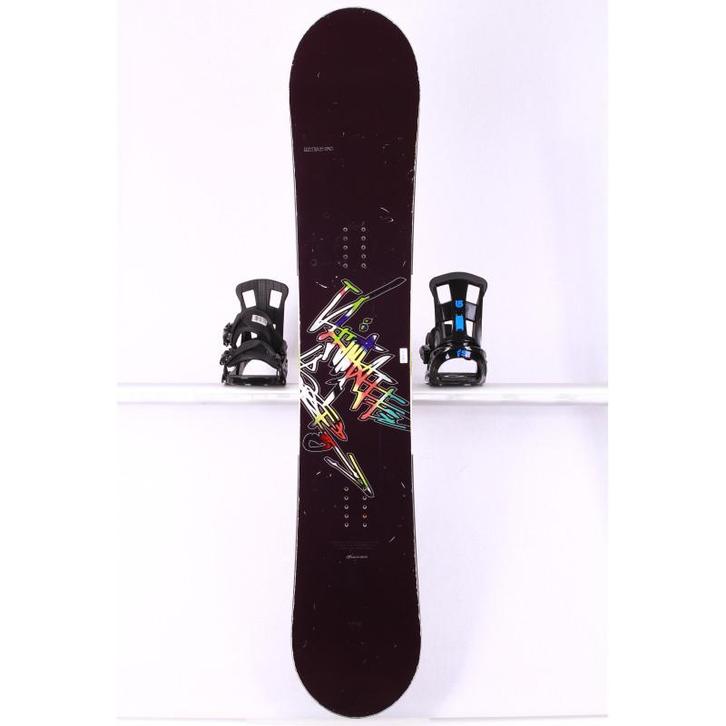 158 162 snowboard CRAZY CREEK ULTIMATE PRO, Black, CAMBER, Sport en Fitness, Snowboarden, Board, Gebruikt, Verzenden