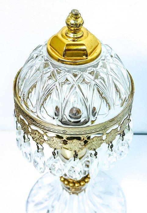 Tafellamp - Kristal, Messing, Antiek en Kunst, Curiosa en Brocante