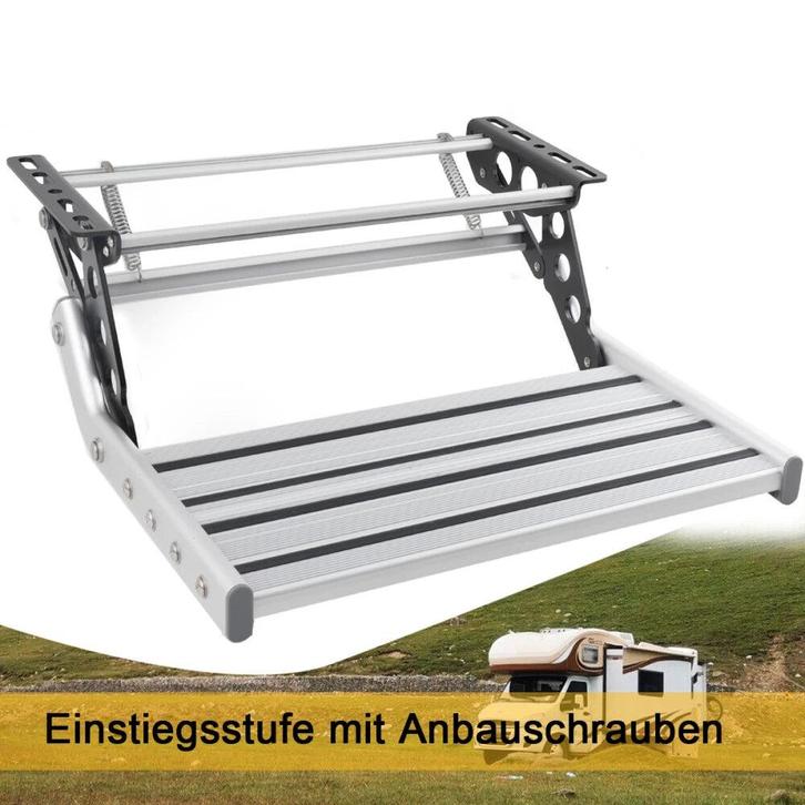 Caravan opstapje - Camper trapje - Caranvanopstap - Inklapba, Huis en Inrichting, Woonaccessoires | Overige, Verzenden