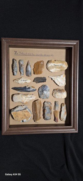 Paléolithique Silex collection archéologie privée outils, Antiquités & Art, Antiquités | Autres Antiquités