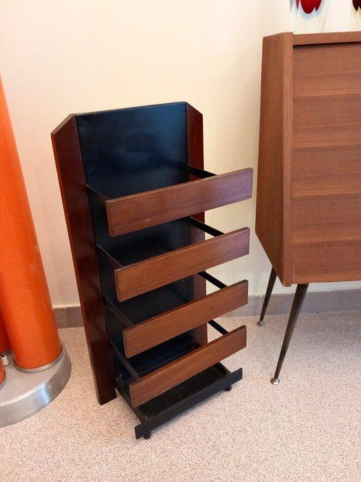 Paraplustandaard/rek - Hout, Metaal - Design 1950, Antiek en Kunst, Kunst | Designobjecten