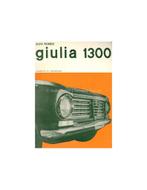 1967 ALFA ROMEO GIULIA 1300 INSTRUCTIEBOEKJE FRANS