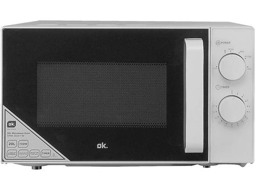 OK - . Microgolfoven (omw 2024-1 W) - Wit, Elektronische apparatuur, Microgolfovens, 60 cm of meer, Draaiplateau, Nieuw, Microgolfoven