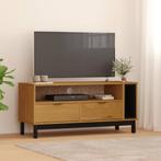 vidaXL TV-meubel FLAM 110x40x50 cm massief grenenhout, Huis en Inrichting, Verzenden, Nieuw