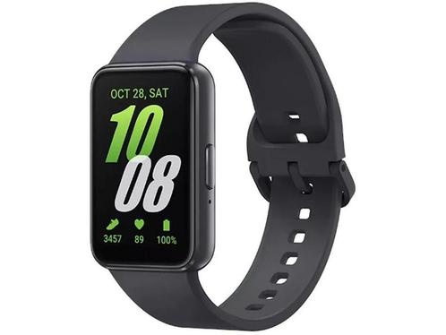 Samsung Galaxy Fit 3, Zwart, Handtassen en Accessoires, Smartwatches, Zo goed als nieuw, Verzenden