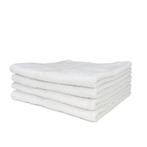 Serviette de bain blanche 70x135cm 100% coton - Treb STAN, Nieuw, Verzenden, Overige kleuren