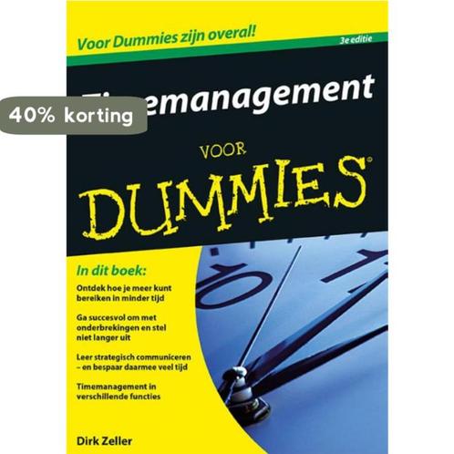 Timemanagement voor dummies 9789045351292 Dirk Zeller, Boeken, Economie, Management en Marketing, Gelezen, Verzenden
