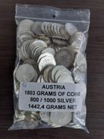 Wereld. 1803 gram munten Oostenrijk 5 euros 800/1000, Timbres & Monnaies, Monnaies | Europe | Monnaies non-euro