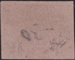 Anciens états italiens - États pontificaux 1852 - I^ Em. 1/2, Gestempeld