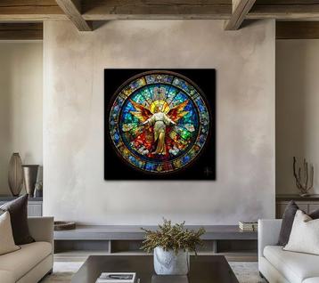 PLM-Art - Angel Coin Vitraux Style XL
