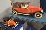 Tintin Set van 2 autos 1/24 en 1/43 - de rode taxi van de