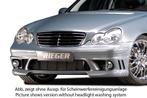 Rieger voorbumper | C-Klasse (W203) - Sedan, T-model | stuk, Auto-onderdelen, Verzenden, Nieuw, Mercedes-Benz