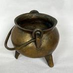 Antique heavy Bronze grape - Kookpan - Brons, Antiquités & Art