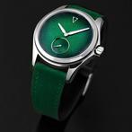 Aryon - Minimal Enamel Green Automatic Watch - Limited, Handtassen en Accessoires, Nieuw