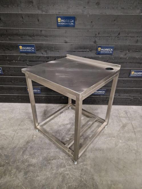 Werktafel | gelast | RVS | 75x80 cm, Zakelijke goederen, Horeca | Meubilair en Inrichting, Gebruikt